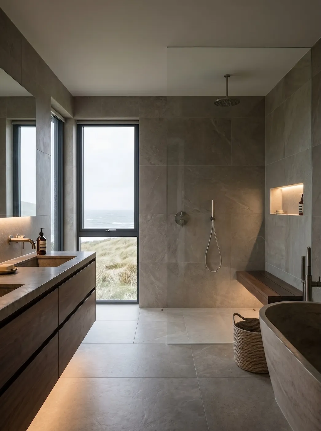 The Coast bathroom.