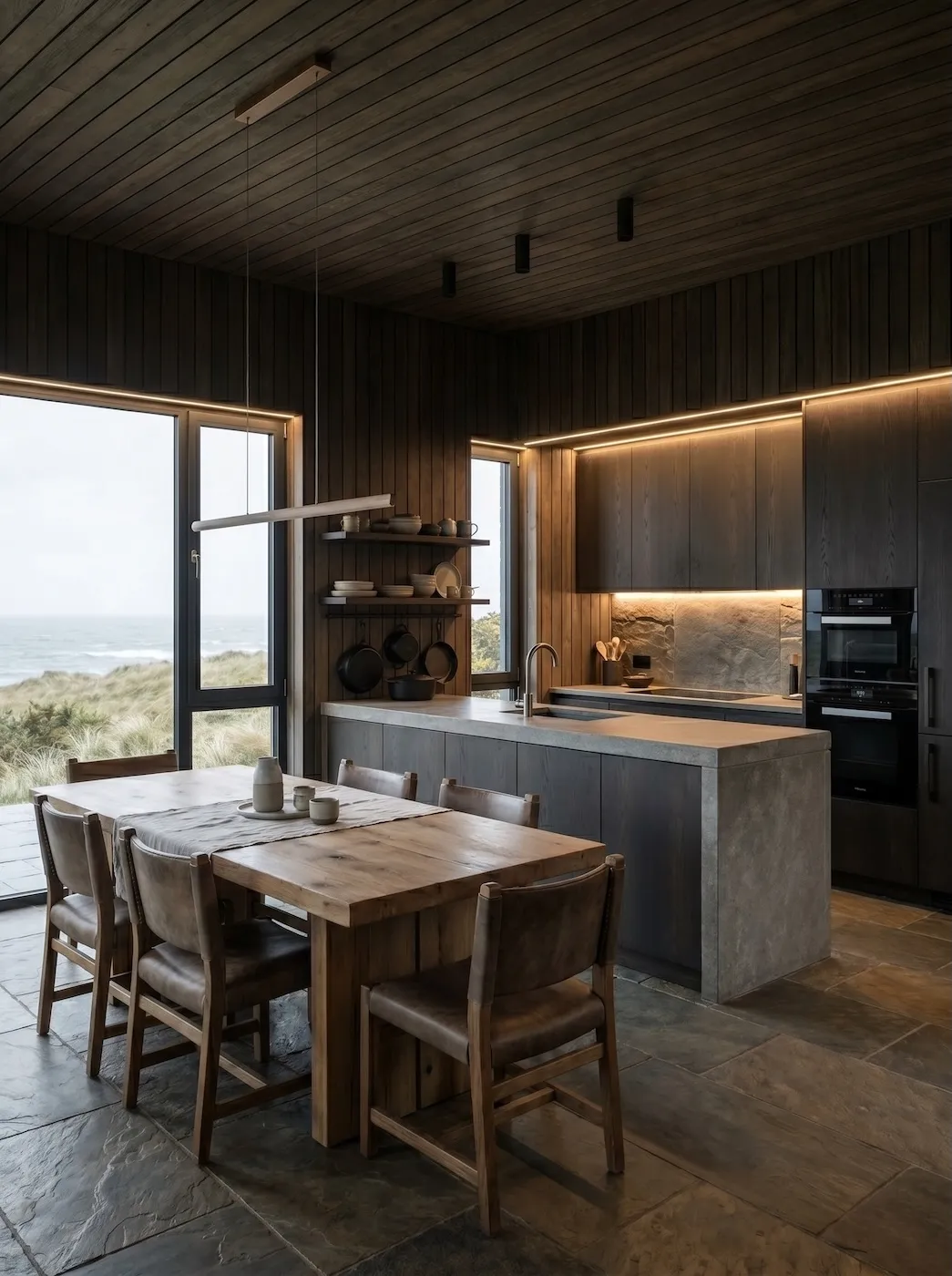 The Coast kitchen.