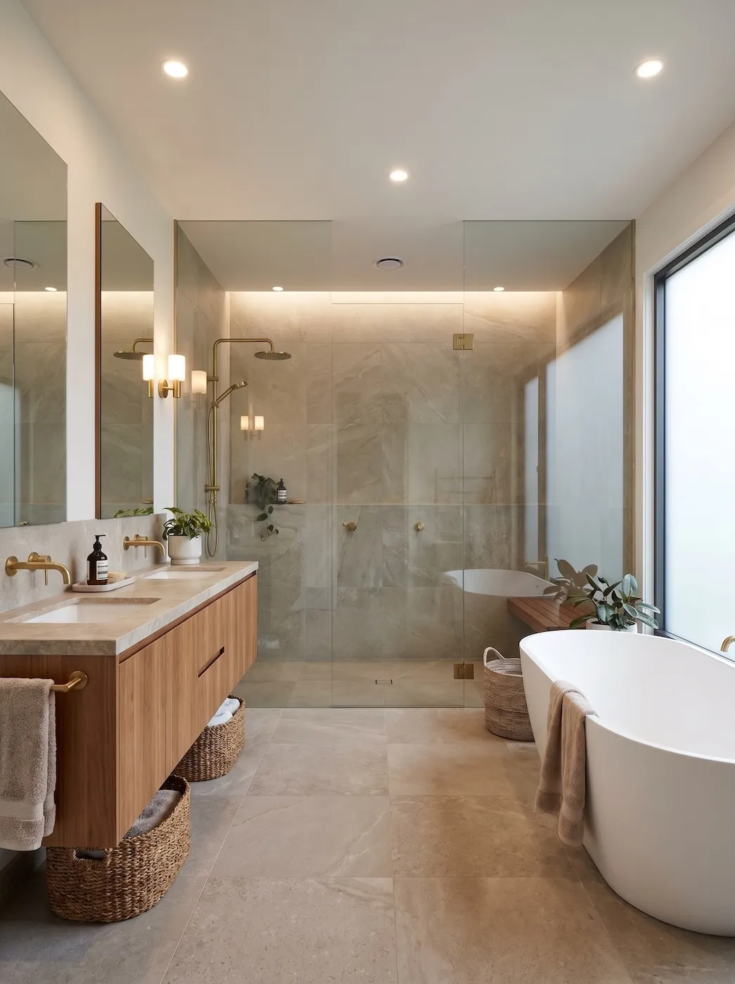 The Courtyard bathroom.