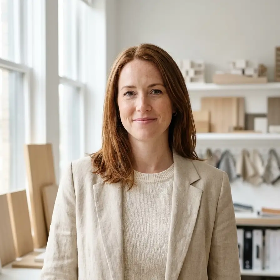 Portrait of Aoife Byrne, Interior Specification Lead at AeroNest